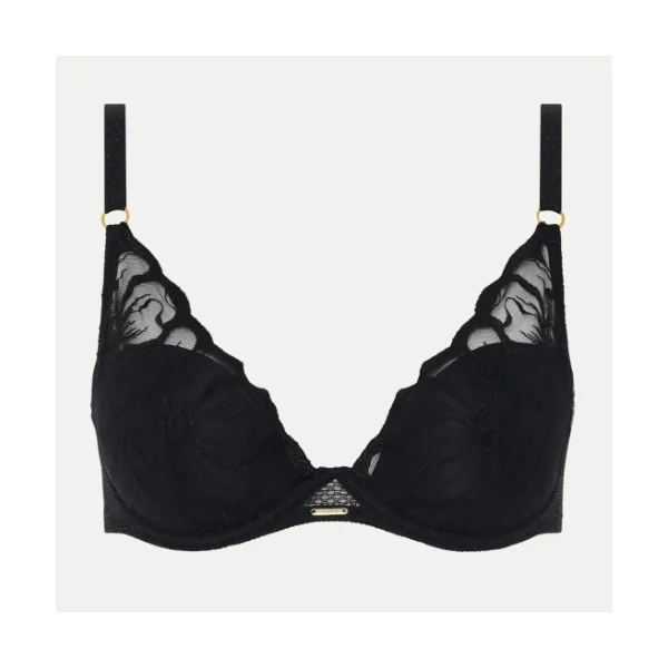 Chantelle Fleurs noir soutien-gorge rembourré