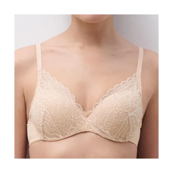 Chantelle Floral Touch beige soutien-gorge rembourré