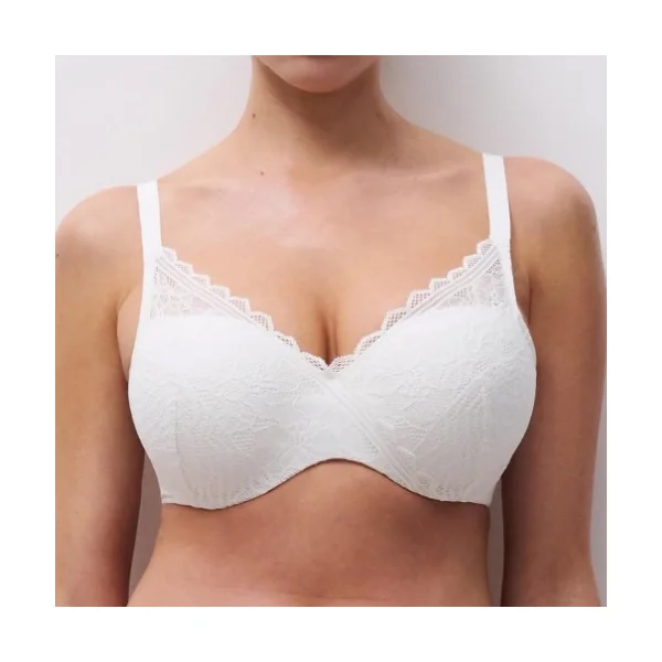 Chantelle Floral Touch blanc soutien-gorge rembourré