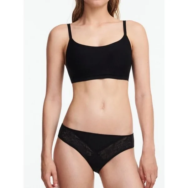 Chantelle Floral Touch noir slip