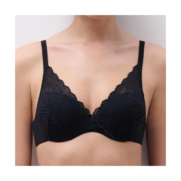Chantelle Floral Touch noir soutien-gorge rembourré