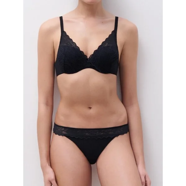 Chantelle Floral Touch noir soutien-gorge rembourré
