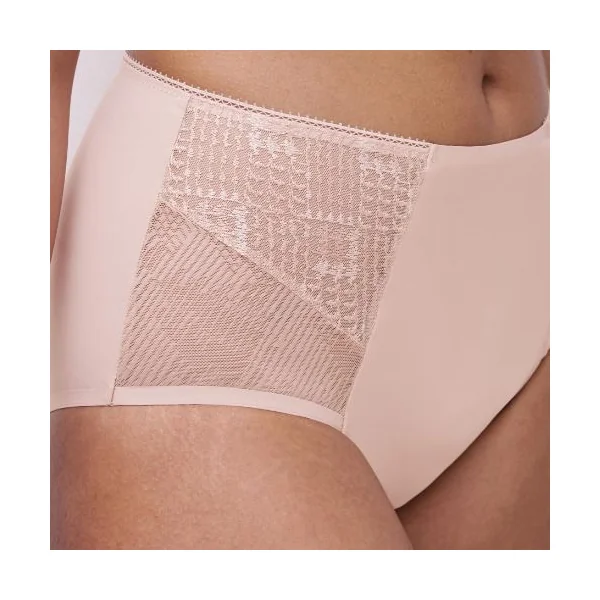 Chantelle Intrique rose haut slip