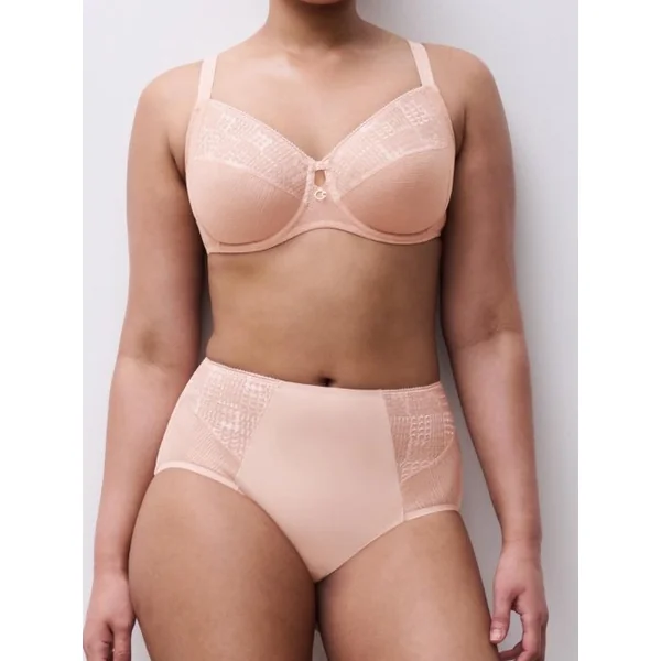 Chantelle Intrique rose haut slip