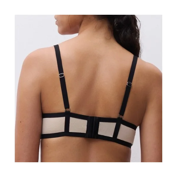 Chantelle Lush noir/rose soutien-gorge rembourré