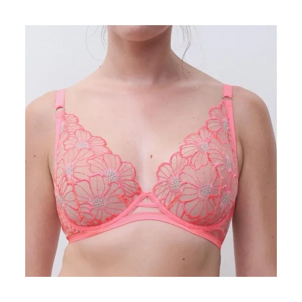Chantelle Lush rose soutien-gorge rembourré