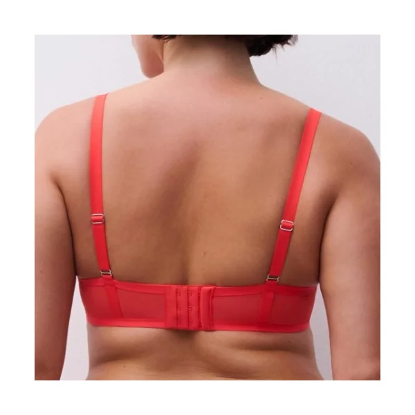 Chantelle Lush rouge soutien-gorge rembourré