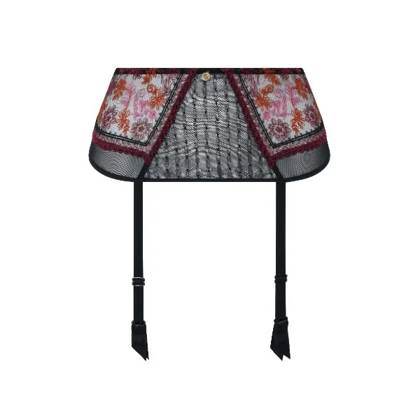 Chantelle New Romance noir jarretelles garter belt