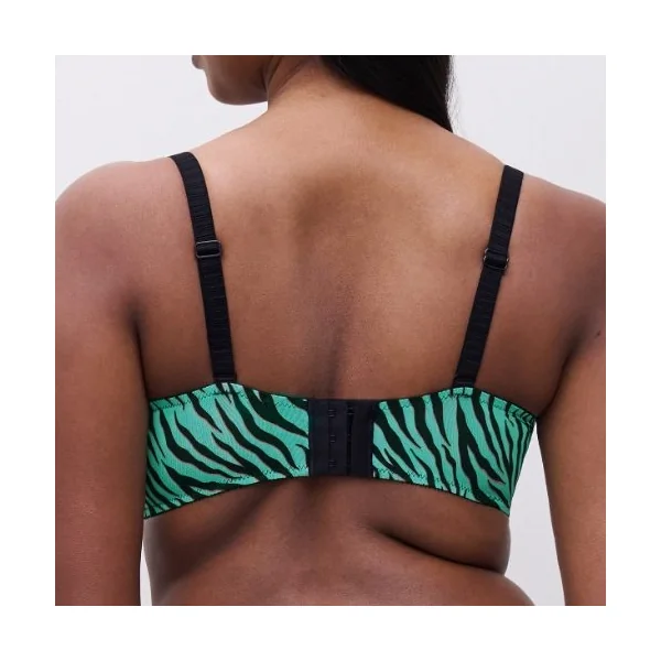Chantelle Pulse vert/print soutien-gorge rembourré