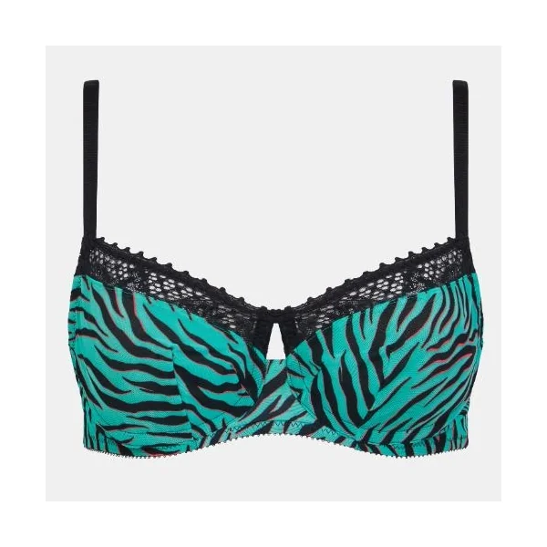 Chantelle Pulse vert/print soutien-gorge rembourré