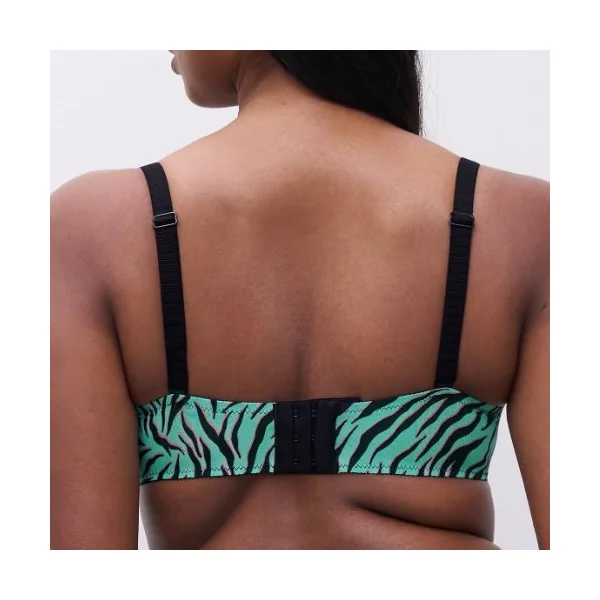 Chantelle Pulse vert/print soutien-gorge rembourré