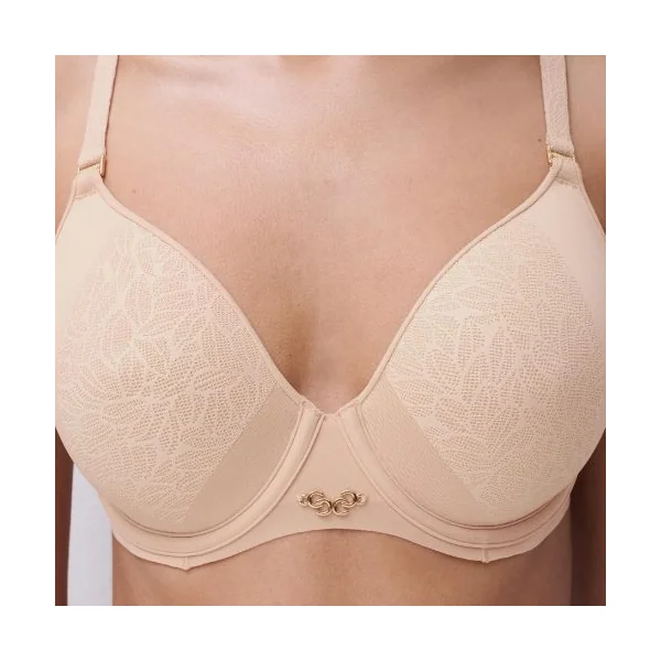 Chantelle Pure Lace beige soutien-gorge rembourré