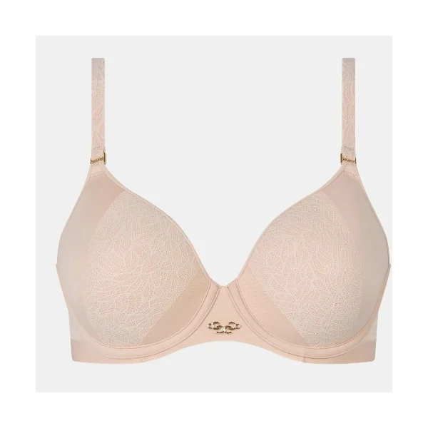 Chantelle Pure Lace beige soutien-gorge rembourré