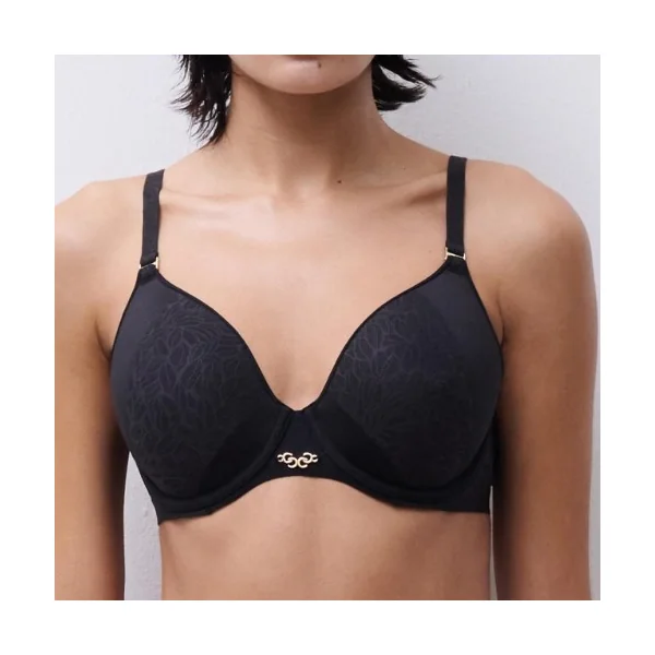 Chantelle Pure Lace noir soutien-gorge rembourré