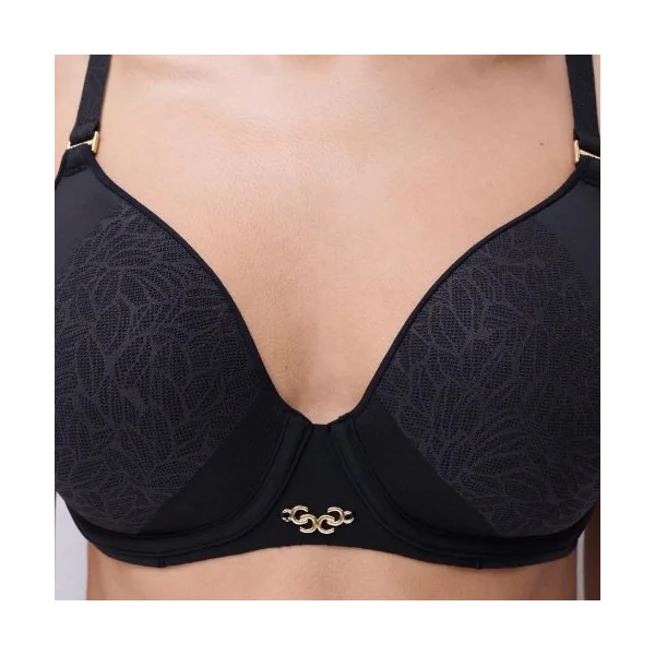 Chantelle Pure Lace noir soutien-gorge rembourré