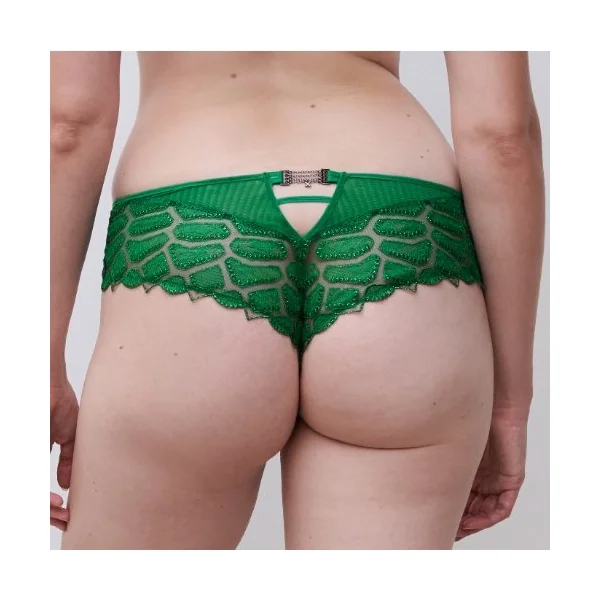 Chantelle Reptilia vert shortie