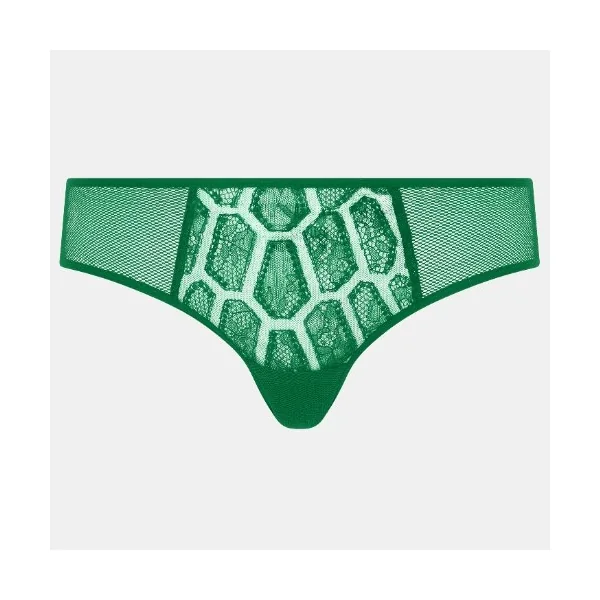 Chantelle Reptilia vert shortie