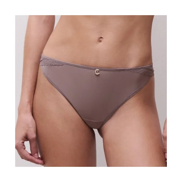 Chantelle Romance taupe slip