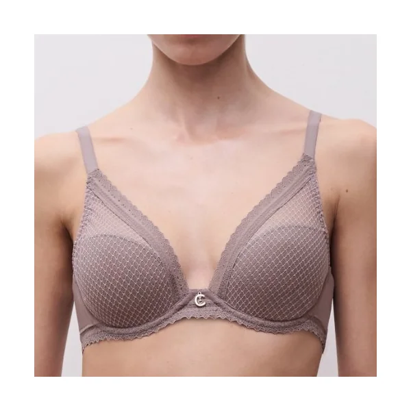 Chantelle Romance taupe soutien-gorge rembourré