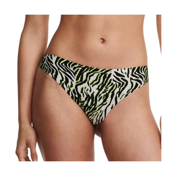 Chantelle SoftStretch blanc/print culotte string