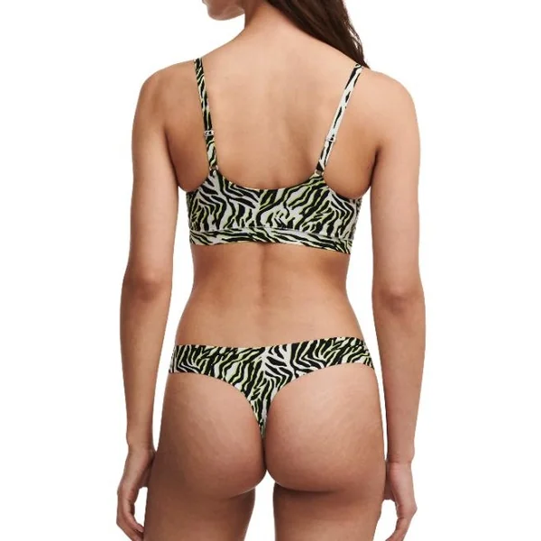 Chantelle SoftStretch blanc/print culotte string