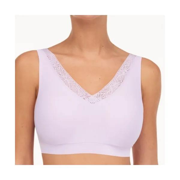 Chantelle SoftStretch lavande soutien-gorge sans armatures en dentelle