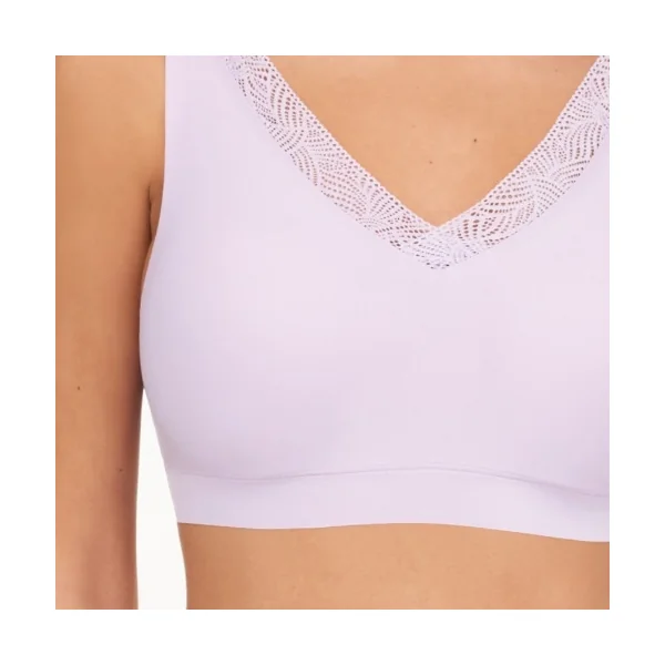 Chantelle SoftStretch lavande soutien-gorge sans armatures en dentelle