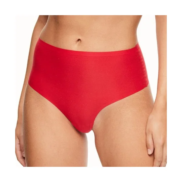 Chantelle SoftStretch poppy red culotte string