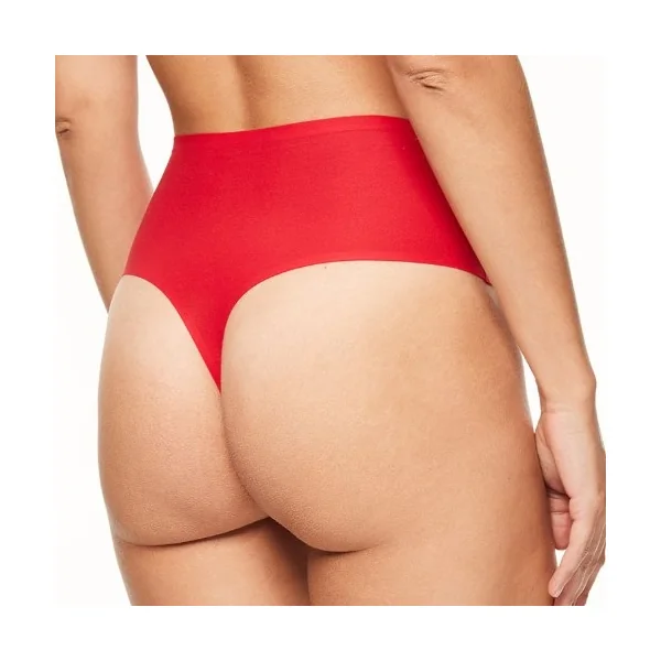 Chantelle SoftStretch poppy red culotte string