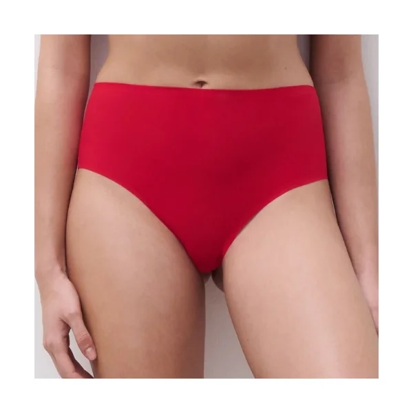 Chantelle SoftStretch poppy red culotte string