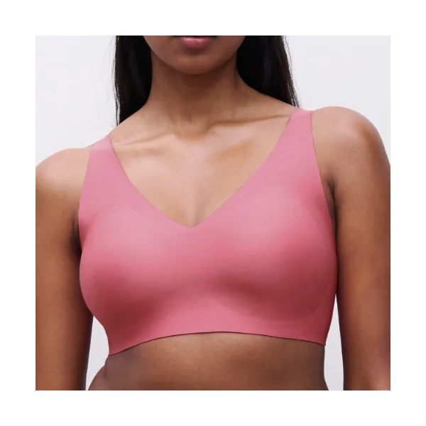 Chantelle SoftStretch rose soutien-gorge sans armatures en dentelle