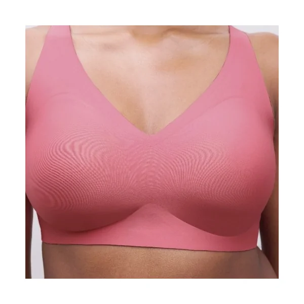 Chantelle SoftStretch rose soutien-gorge sans armatures en dentelle