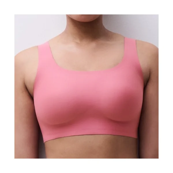 Chantelle SoftStretch rose soutien-gorge sans armatures en dentelle