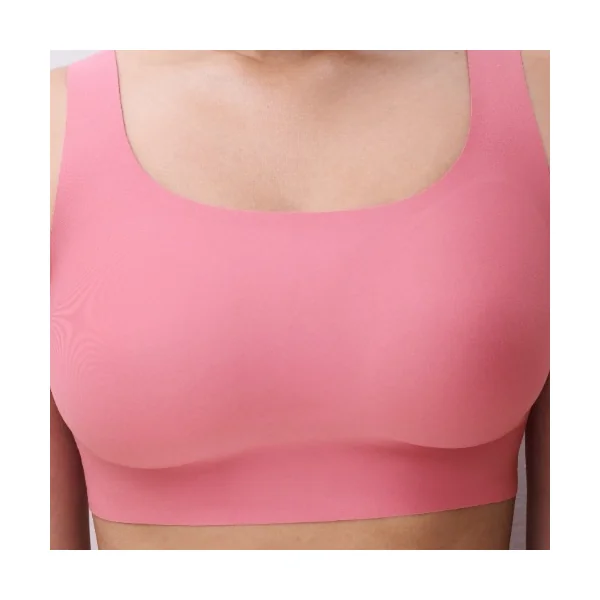 Chantelle SoftStretch rose soutien-gorge sans armatures en dentelle
