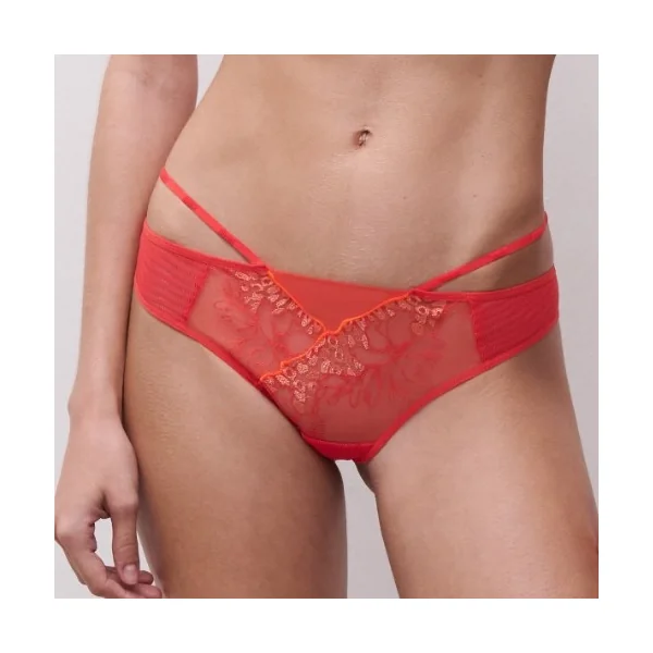Chantelle Spice rouge slip brésilien