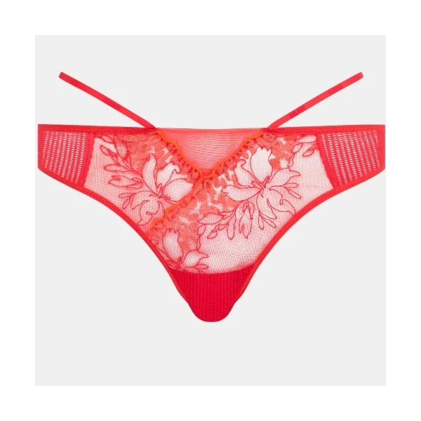 Chantelle Spice rouge slip brésilien