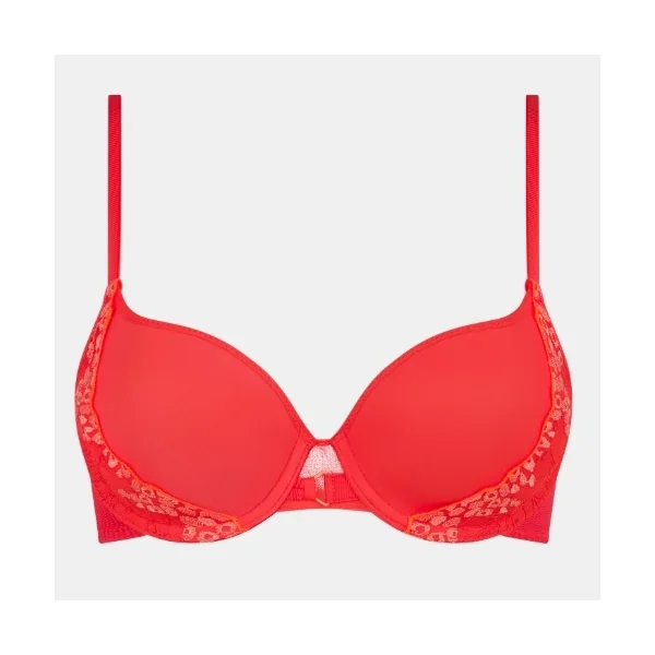 Chantelle Spice rouge soutien-gorge rembourré