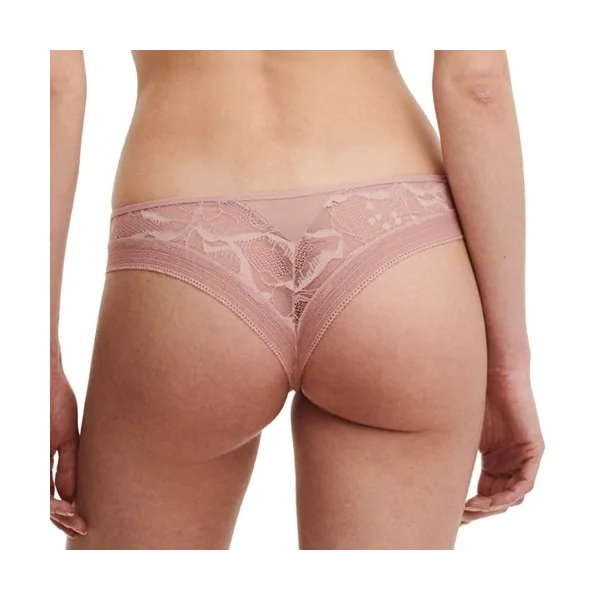Chantelle True Lace rose slip