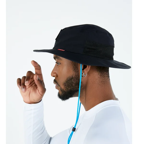 Chapeau bateau sailing 500 adulte voile noir