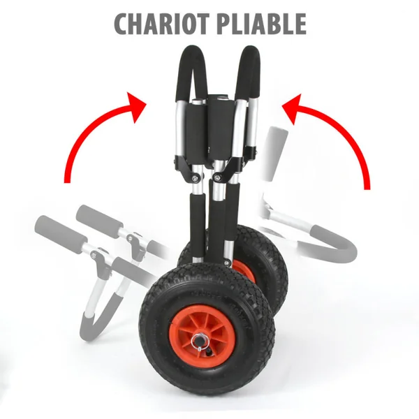 Chariot de transport pour paddle universel - wow
