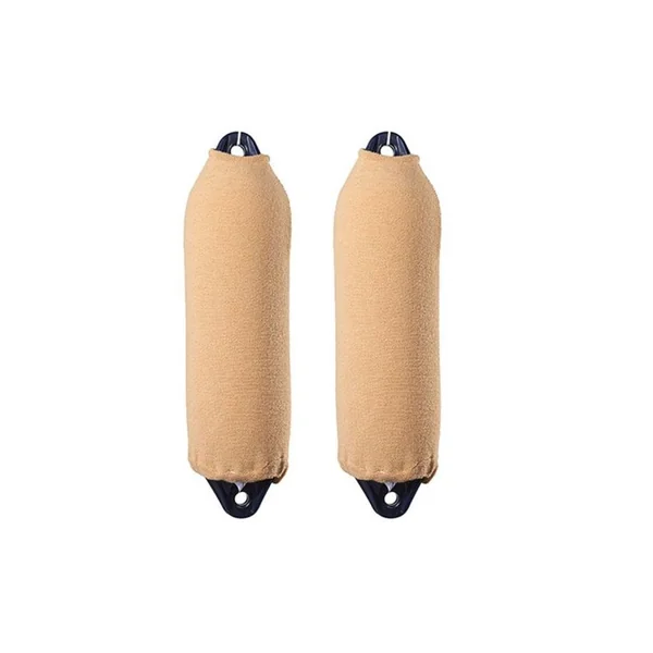 CHAUSSETTE PARE-BATTAGE SÉRIE F SIMPLE ÉPAISSEUR - FENDRESS F5 (x2) - 76 x 30 cm (Longueur x diamètre max) - BEIGE