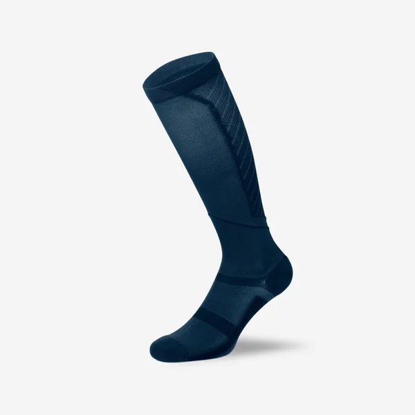 Chaussettes de compression bleues