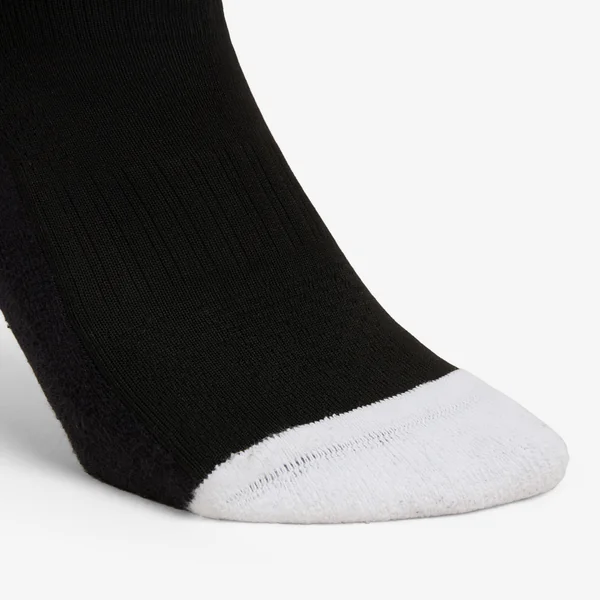 Chaussettes de handball adulte - 1 paire H500 MID noir / blanc