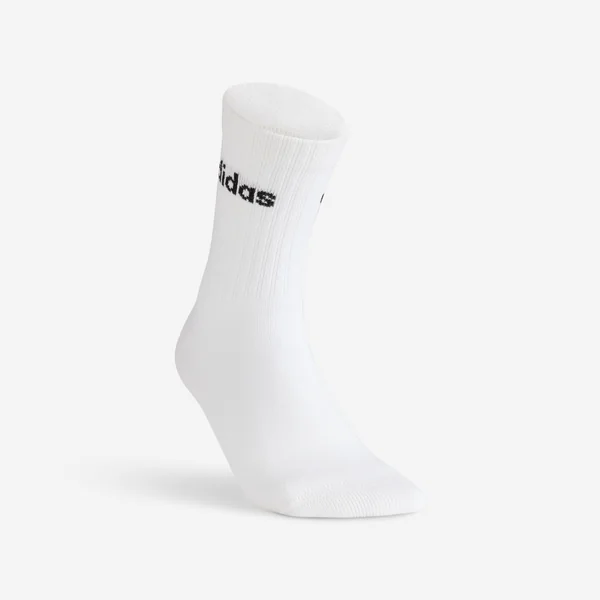 CHAUSSETTES DE SPORT HAUTES ADIDAS BLANC LOT DE 3
