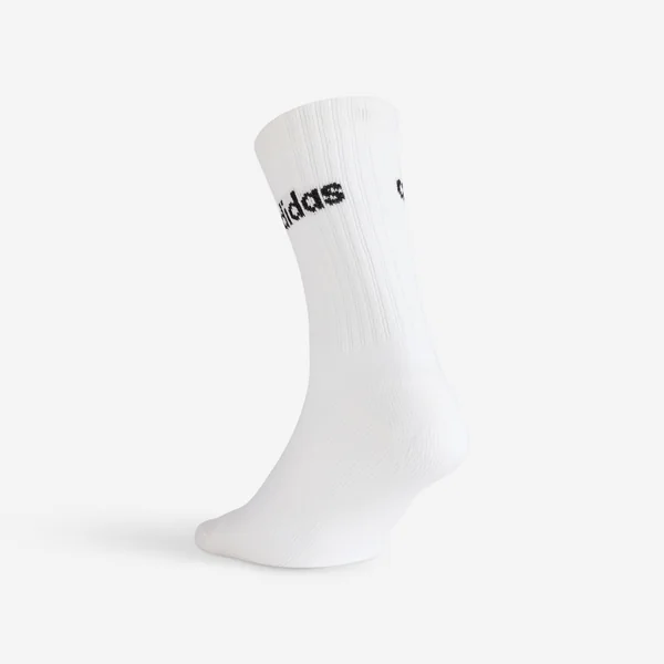 CHAUSSETTES DE SPORT HAUTES ADIDAS BLANC LOT DE 3