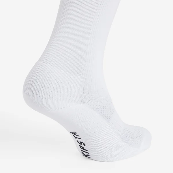 Chaussettes de volley-ball VSK500 Mid blanches