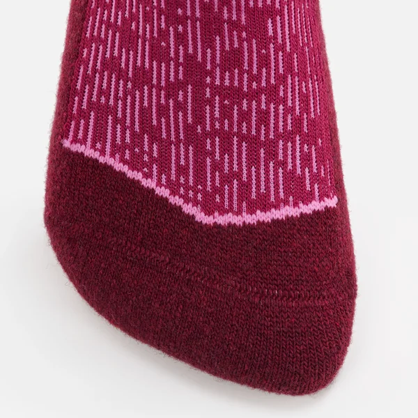 CHAUSSETTES SKI - 100 - JQT - BORDEAUX