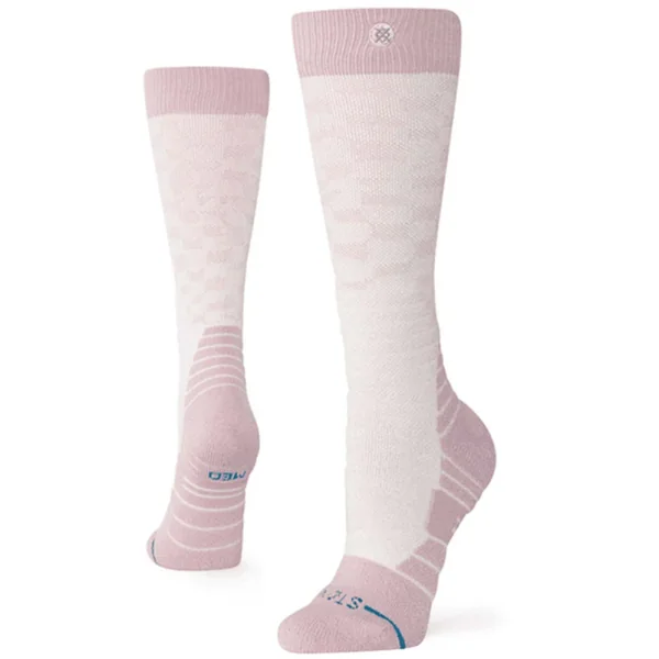 Chaussettes stance femmes check me out mid crew lilas 2026