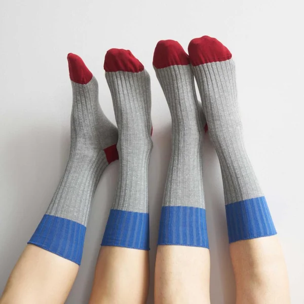 Chaussettes Yvette Cendre 39/41 Maison Vivaraise