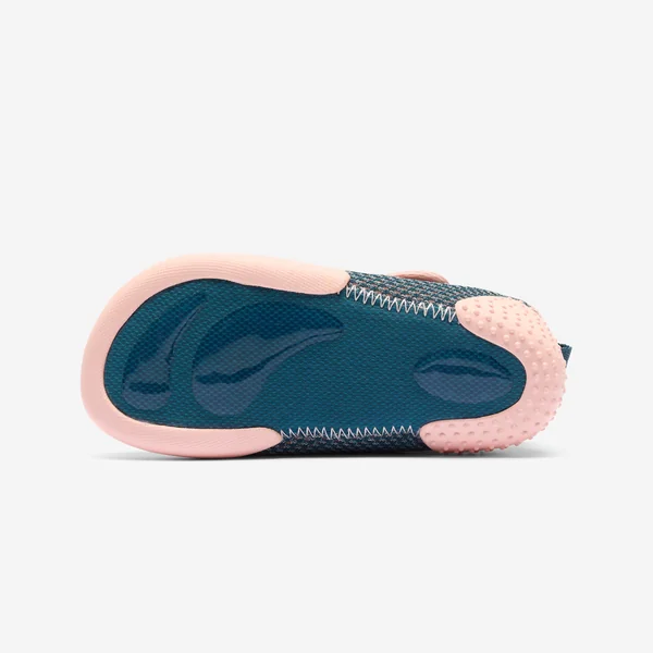 Chausson antidérapant et respirant enfant - bleu/rose